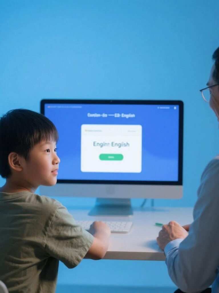 网上教英文